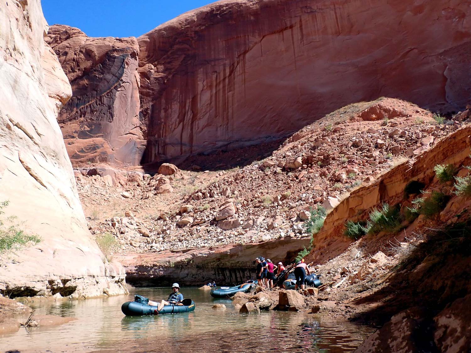 Packrafting Utah